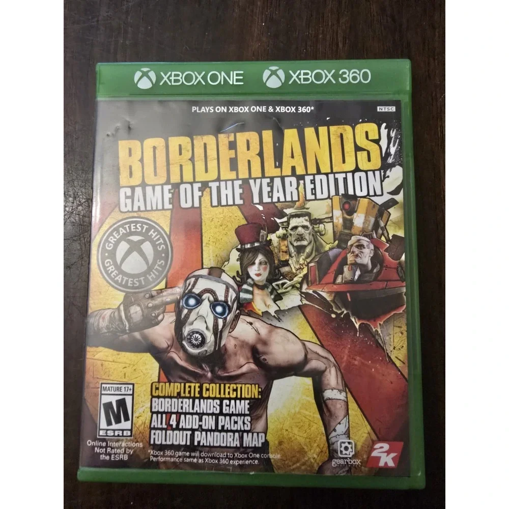 Borderlands [Game Of The‎ Year] - Xbox One / Xbox 360 TESTED